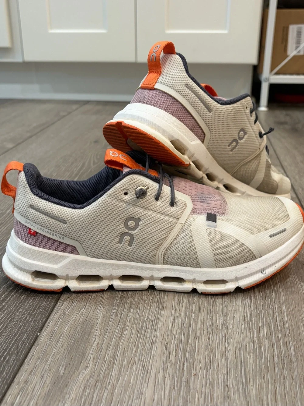 On Cloud Sky Running Sneakers Kids 6